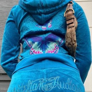 Christian Audigier Velour Tracksuit